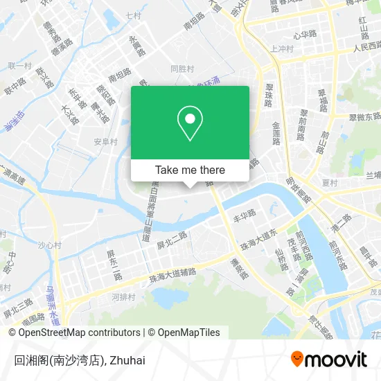 回湘阁(南沙湾店) map