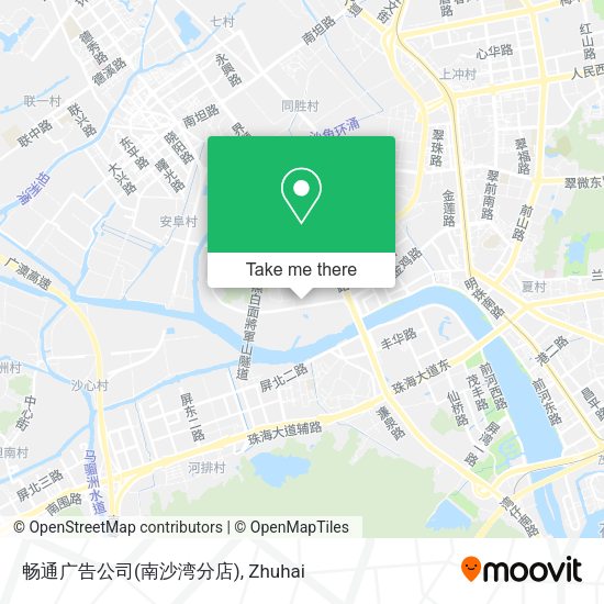 畅通广告公司(南沙湾分店) map