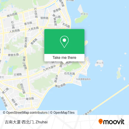 吉南大厦-西北门 map