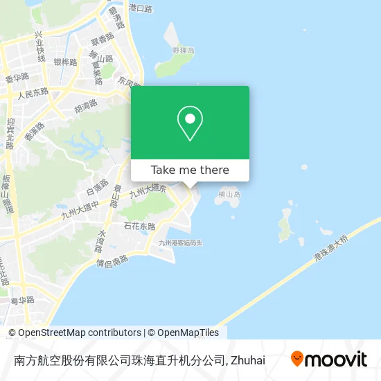 南方航空股份有限公司珠海直升机分公司 map