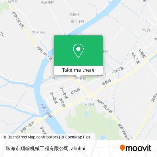 珠海市顺翰机械工程有限公司 map
