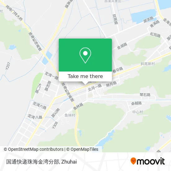 国通快递珠海金湾分部 map