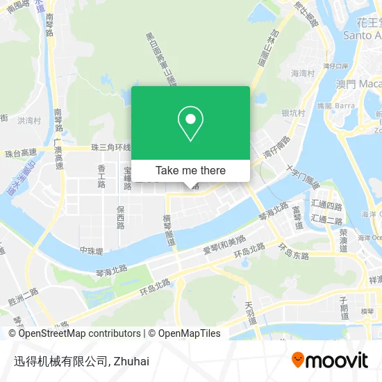 迅得机械有限公司 map
