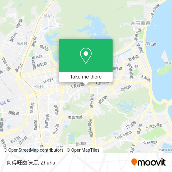 真得旺卤味店 map
