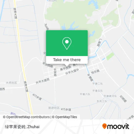 绿苹果瓷砖 map
