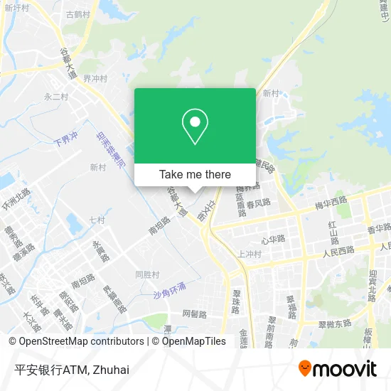 平安银行ATM map