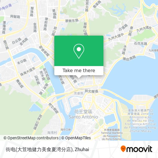 街电(大笪地健力美食夏湾分店) map