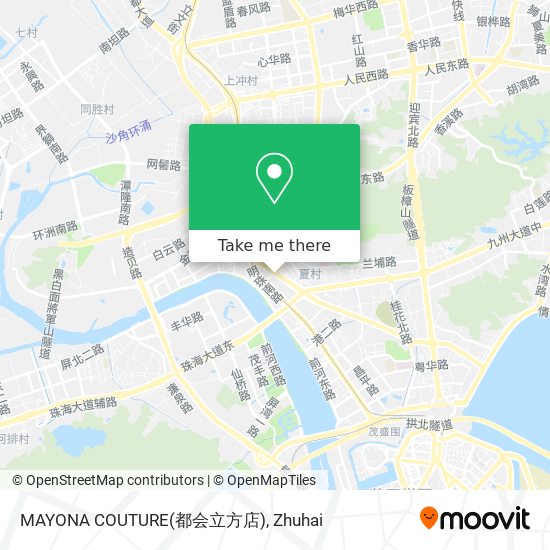 MAYONA COUTURE(都会立方店) map