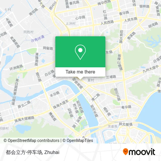 都会立方-停车场 map