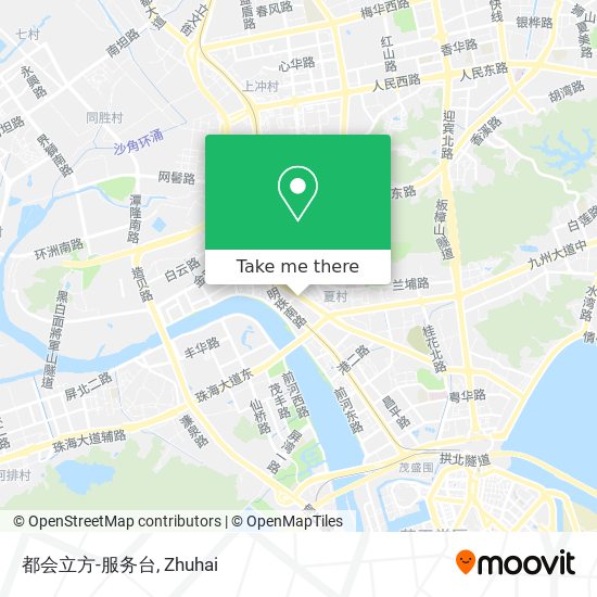 都会立方-服务台 map