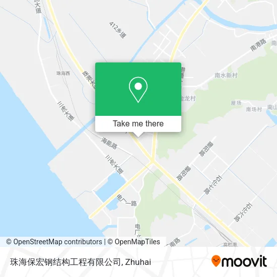 珠海保宏钢结构工程有限公司 map
