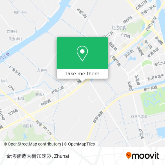 金湾智造大街加速器 map