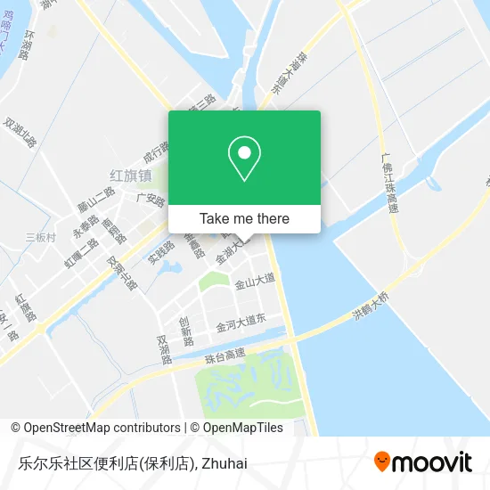 乐尔乐社区便利店(保利店) map