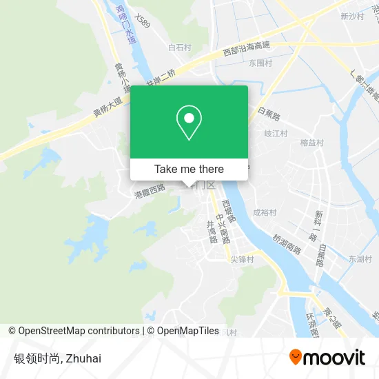 银领时尚 map