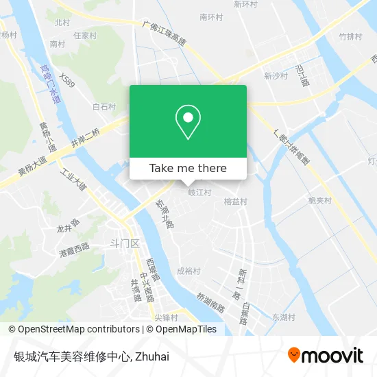 银城汽车美容维修中心 map