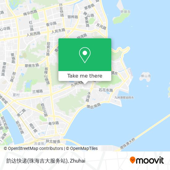 韵达快递(珠海吉大服务站) map