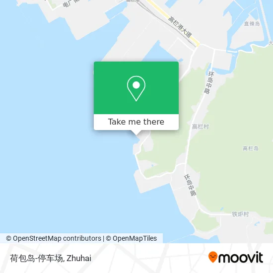 荷包岛-停车场 map