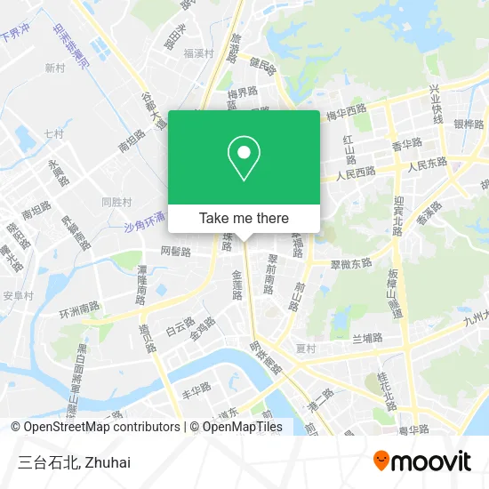三台石北 map
