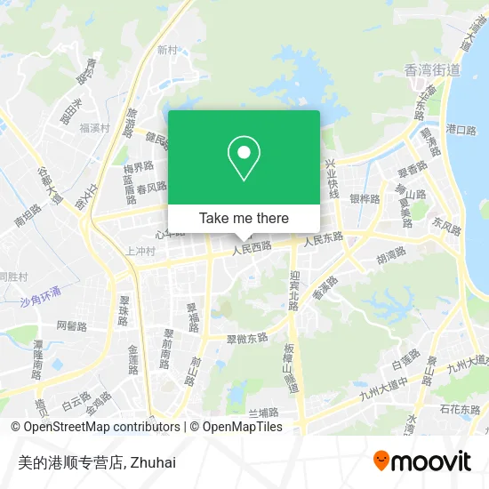 美的港顺专营店 map