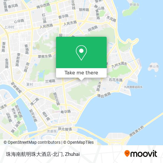 珠海南航明珠大酒店-北门 map