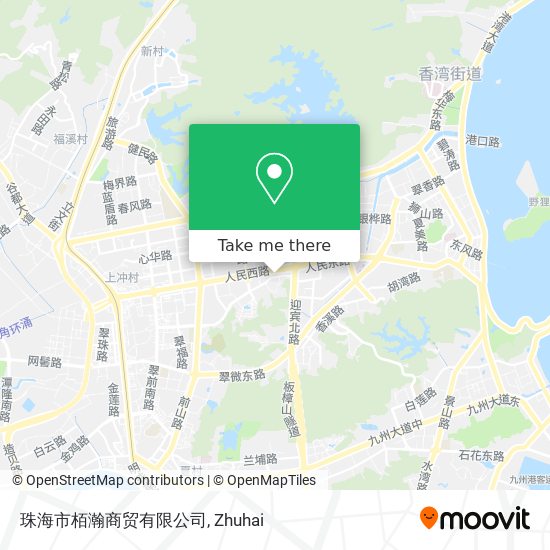 珠海市栢瀚商贸有限公司 map