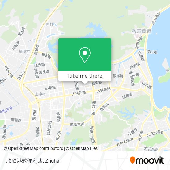 欣欣港式便利店 map