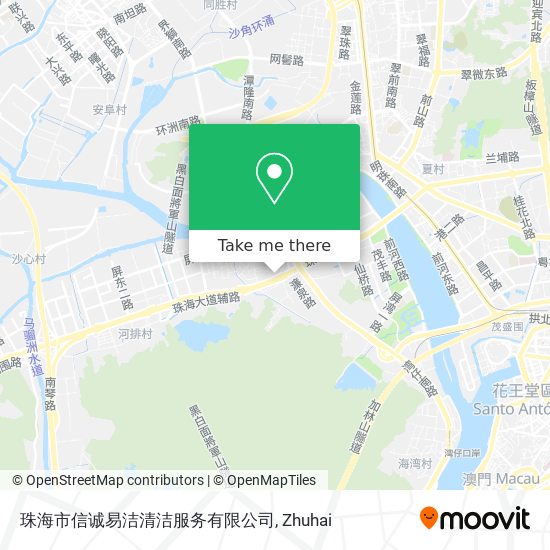 珠海市信诚易洁清洁服务有限公司 map