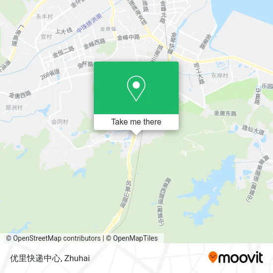 优里快递中心 map