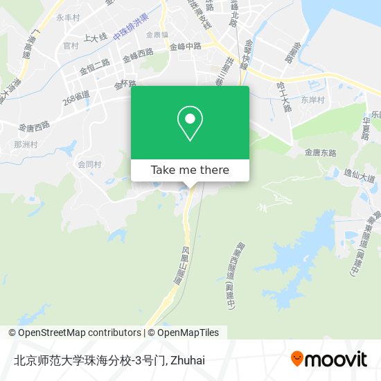 北京师范大学珠海分校-3号门 map