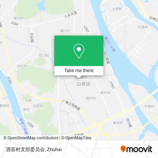 泗喜村支部委员会 map