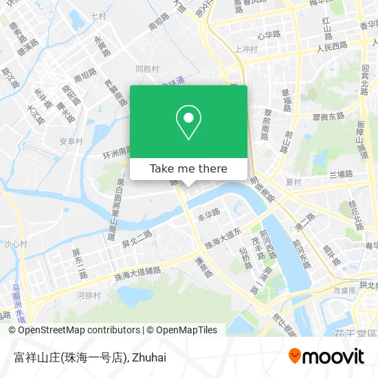 富祥山庄(珠海一号店) map