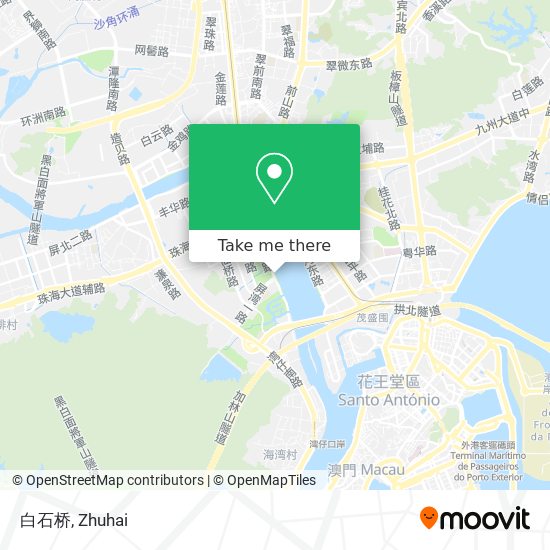 白石桥 map