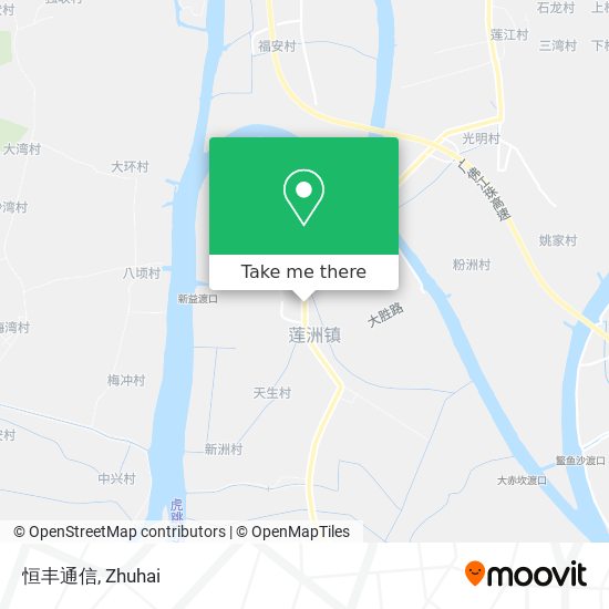 恒丰通信 map