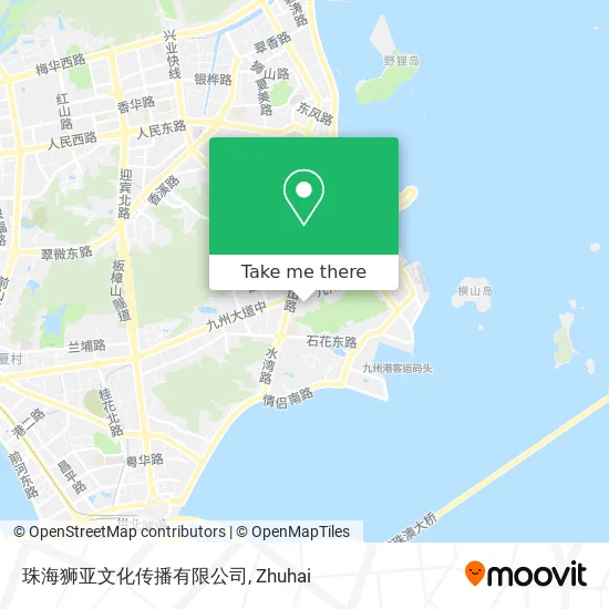 珠海狮亚文化传播有限公司 map