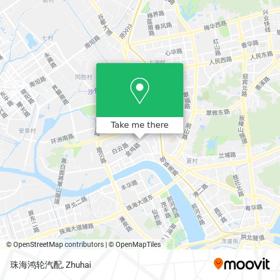 珠海鸿轮汽配 map
