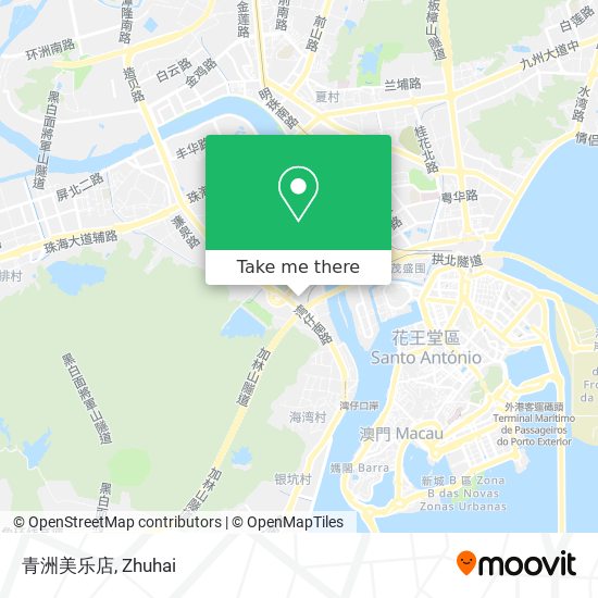 青洲美乐店 map