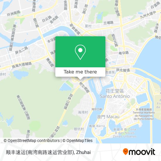 顺丰速运(南湾南路速运营业部) map