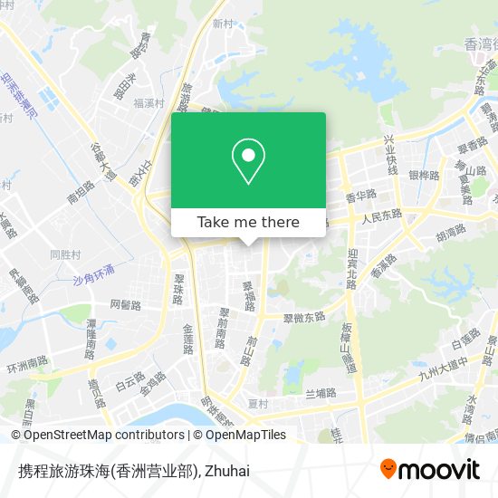 携程旅游珠海(香洲营业部) map