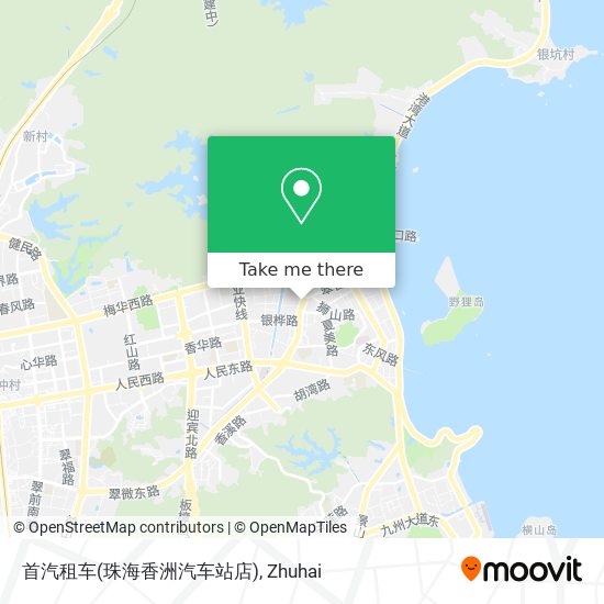首汽租车(珠海香洲汽车站店) map