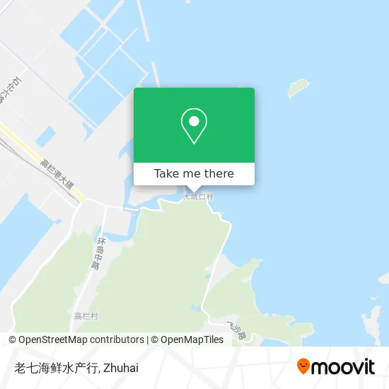 老七海鲜水产行 map