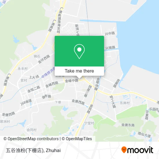 五谷渔粉(下栅店) map
