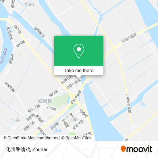 化州香油鸡 map