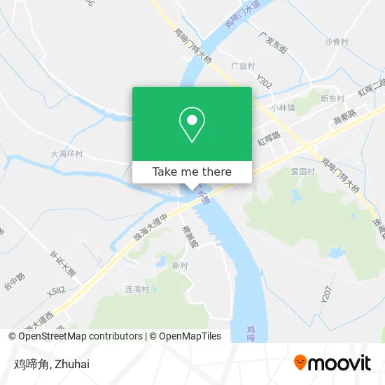 鸡啼角 map