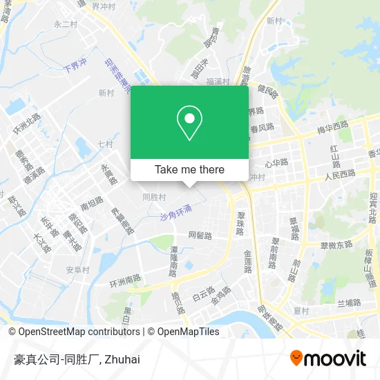 豪真公司-同胜厂 map