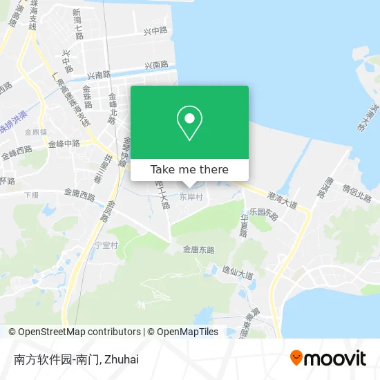 南方软件园-南门 map