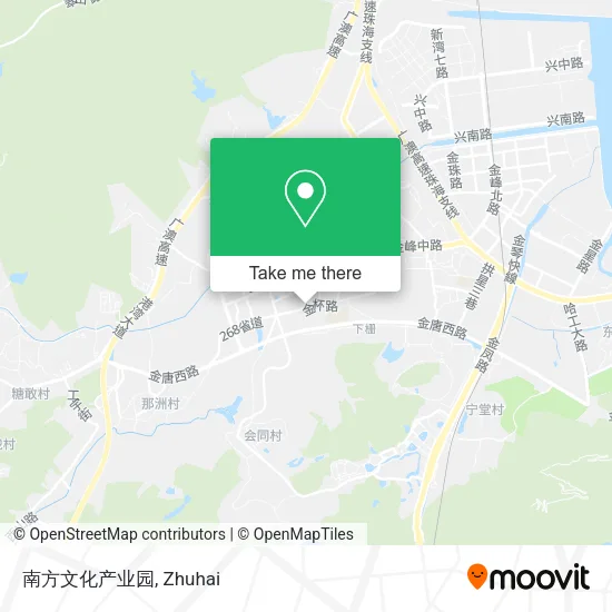 南方文化产业园 map