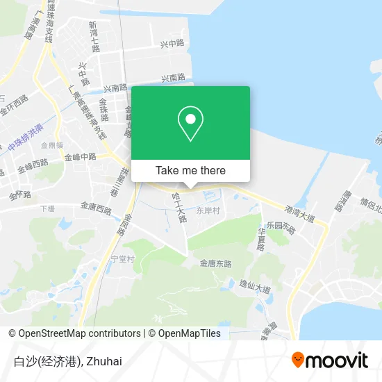 白沙(经济港) map