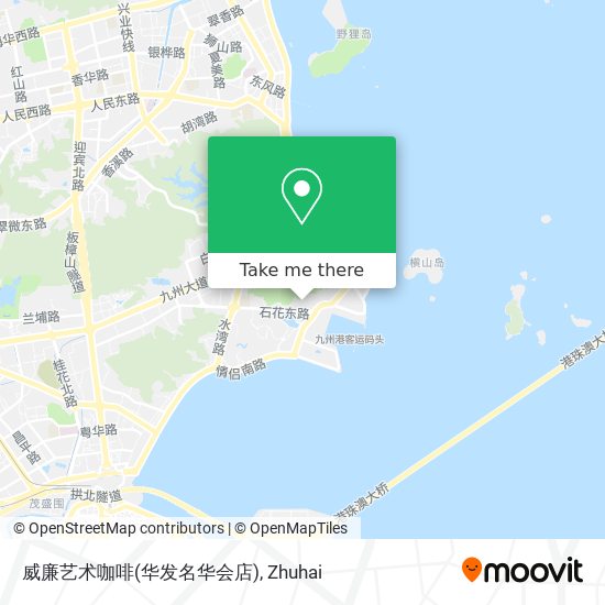 威廉艺术咖啡(华发名华会店) map