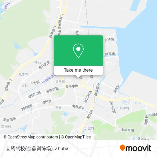 立腾驾校(金鼎训练场) map