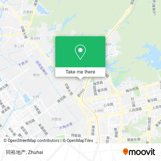 同裕地产 map